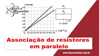 Física Resolvida Questão Cesgranrio  Associação de resistores em série  Gráfico [upl. by Ragucci524]