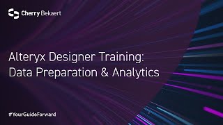 Alteryx Designer Training Data Preparation amp Analytics [upl. by Kelam]