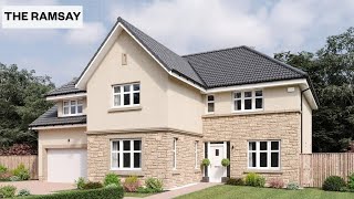 Touring a Luxury 😍5 Bedroom New build Property by Cala Homes  The Ramsay Showhome UK [upl. by Hamnet]