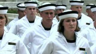 Plebe Summer 2009 Noon Meal Formationflv [upl. by Dhiman]