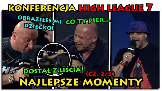 Najman liściuje Murana a Daro robi ŁAAA Konferencja HIGH League 7 NAJLEPSZE MOMENTY cz 23 [upl. by Drews233]