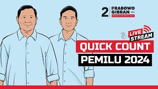 LIVE QUICKCOUNT PILPRES 2024 ISTORA SENAYAN PRABOWOGIBRAN MENANG [upl. by Sanson]