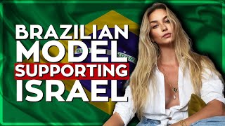 Brazilian medias antiIsrael bias Desirée Rugani  IsraelHamas War [upl. by Manly170]