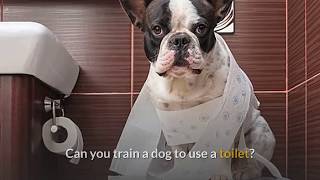 How Can You Train A Dog To Use The Toilet  Toilet Training For Small Dogs [upl. by Gwyneth37]