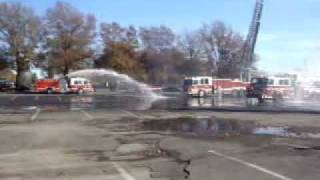 HempsteadNy Fire Department quotTruck 1 Wetdownquot [upl. by Nyrrad]