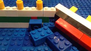 Lego Titanic Sinking  Stop Motion 8 If Titanic And Britannic Met [upl. by Adler604]