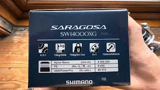 Shimano Saragosa SW14000XGA item no SRG14000SWAXG [upl. by Inverson]