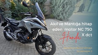 2024 Honda nc 750x dct ile yola devam [upl. by Mir]