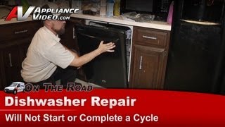 Maytag Dishwasher Repair  Will Not Start or Complete a Cycle  Latch [upl. by Annavoeg151]