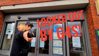 G4sStupid Lock Public Out From going into the JobCentre coz Im a Threat G4S AuditFail 📸🎥📷🎞🤣 [upl. by Tempest]