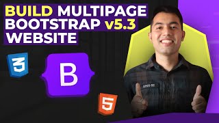 Complete Bootstrap v53 Tutorial in Hindi🔥Create Multipage Website using Bootstrap with Live Hosting [upl. by Spears]