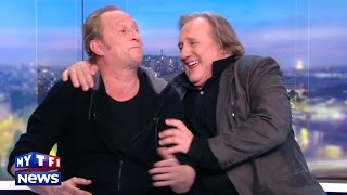 Gerard Depardieu et Benoit Poelvoorde nont pas bu de vin pendant quotSaint Amourquot ils lassurent [upl. by Joerg]