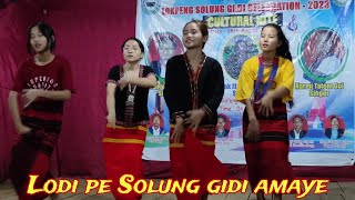 LODI PE SOLUNG  LOKPENG SOLUNG 2023 ADI MUSIC DANCE VIDEO [upl. by Cayla698]