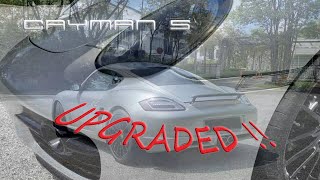 PORSCHE CAYMAN S 987 UPGRADES [upl. by Ayamahs]