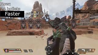 P2020 before and after the quotGenesisquot update  Apex Legends Season 9 Legacy repost [upl. by Martreb]