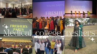 MBBS college freshers party  College Life Vlogs  GMC Haldwani [upl. by Reivad]