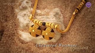 Buy Watimani Gold Mangalsutra  Traditional Maharashtrian Designs  PNG Online Store [upl. by Siesser]