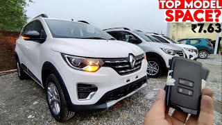 Renault Triber RXZ Top Model 2022 On Road Price Features Interior and Exterior Review [upl. by Quince]