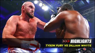 Tyson Fury vs Dillian Whyte Full Fight Highlights  Tyson Fury vs Dillian Whyte Highlights [upl. by Anpas]