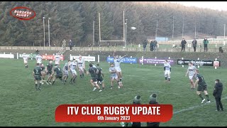 ITV  CLUB RUGBY UPDATE  JANUARY 2023 [upl. by Noirod]