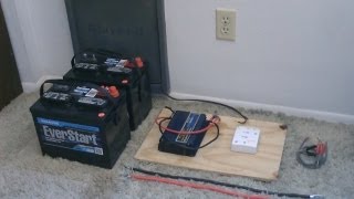 How to hook up Solar Panels with battery bank  simple detailed instructions  DIY solar system [upl. by Kingsley777]