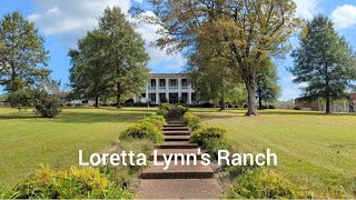 LORETTA LYNNS RANCHHome Museum and GraveHurricane Mills TN 2023 [upl. by Aynotak]