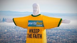 Christ The Redeemer Balloon Full Video  World Cup  Sportsbet [upl. by Medovich]