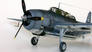 Accurate Miniatures TBM1C quotGeorge Bushquot Avenger Model Build [upl. by Drogin342]