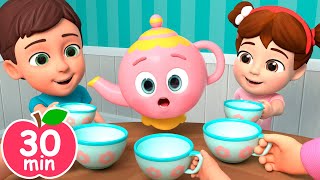 Im a Little Teapot Song  Newborn Baby Songs amp Nursery Rhymes [upl. by Bradman]