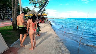 Praia de Ponta Verde  4k UHD  Maceió Alagoas Brasil [upl. by Emylee]