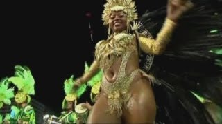 Rio de Janeiro Carnival reaches its sexy climax at the Sambadrome [upl. by Eeslek]