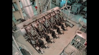 Engine room tour onboard the Iver Expert [upl. by Enelrats]