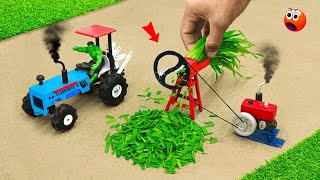 Top most creative Diy mini tractor videos of farm animals  machinery agriculture science project [upl. by Ellebyam]