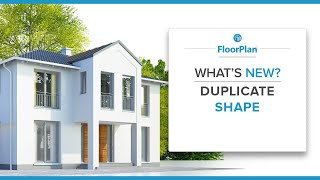 Whats New in FloorPlan 2024 Duplicate Shape [upl. by Iahs]