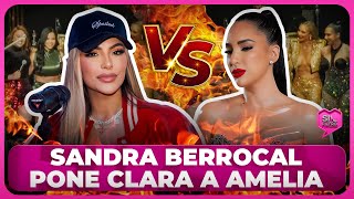 SANDRA BERROCAL PONE CLARA A AMELIA ALCÁNTARA POR DECIR ES LA MARCA DE SIN FILTRO [upl. by Ellerehc]