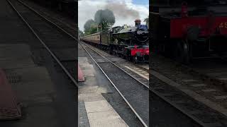 GWR 4930 Hagley Hall Steam Train Bewdley Severn Valley Railway SevernValleyRailwayOfficial Shorts [upl. by Adlemi]