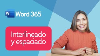 Interlineado y espaciado ⎪Curso de Word 365 [upl. by Field]