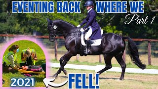 EVENTING BACK WHERE WE FELL  4 HORSE RETURNS TO BICTON PART 1  VLOG 119 [upl. by Nnylirak187]