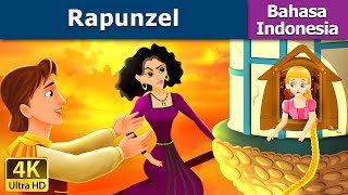 Rapunzel in Indonesian  Rapunzel in Indonesian  IndonesianFairyTales [upl. by Jemma]