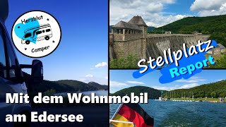 Mit dem Wohnmobil am Edersee  Wohnmobilpark EderseeAlm [upl. by Zetniuq]