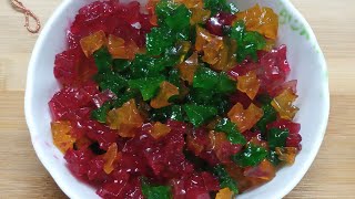 Homemade Tutti  Frutti Recipe  An colorful Quick amp easy Recipe [upl. by Downes]