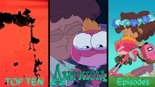 Amphibia  Top Ten BEST Episodes [upl. by Nnadroj]