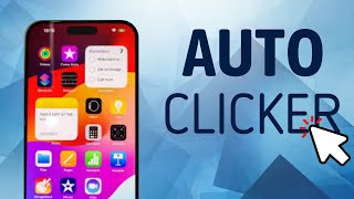 HOW TO USE AUTO CLICKER ON IPHONE [upl. by Ignace]