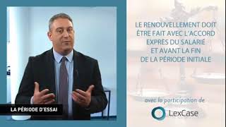 La période d’essai Conseils dun avocat  Cest mon Droit [upl. by Dafna758]