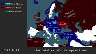 Inaccurate The Second Great War in Europe Every Day Southern Victory [upl. by Mcmath]