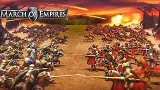 March of empires android game play Alliance event supplies daily quest and race with horses [upl. by Rosenstein]