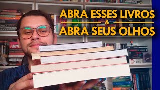 5 LIVROS para MUDAR a sua MANEIRA de ENXERGAR o MUNDO 📚 [upl. by Tisman]