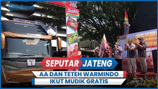 Ratusan Aa dan Teteh Warmindo Semarang Ikut Mudik Gratis Indomie [upl. by Peadar458]