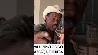 Tiringa Brabo com Paulinho Gogó que ameaçou invadir a chácara Tiringa ficou revoltado humor [upl. by Auqenwahs]