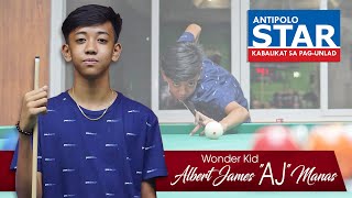 KILALANIN SI AJ MANAS ANG WONDER KID NG ANTIPOLO NA TUMALO KAY EFREN BATA REYES [upl. by Virnelli]